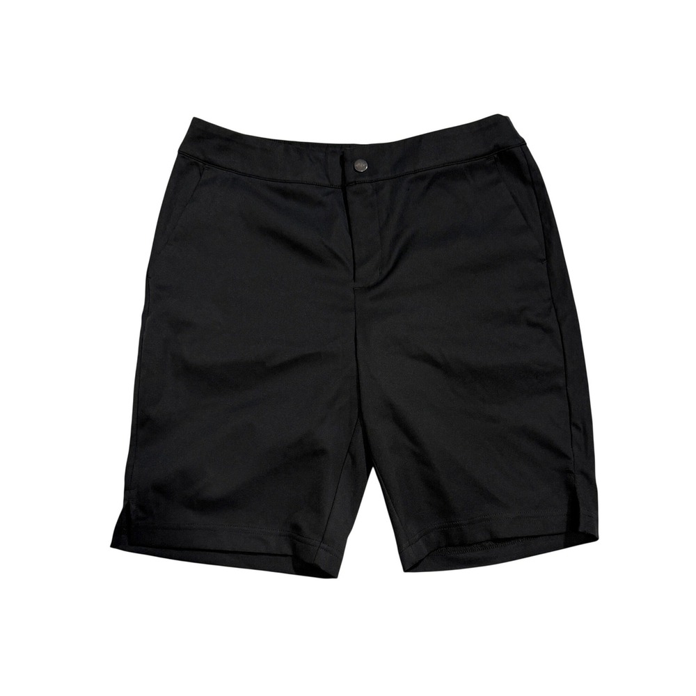 Greg‎ Norman Golf Shorts Womens 8 Black Excellent Performance Athletic Bermuda